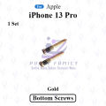 For Apple iPhone 13 Pro New Bottom Screw Pentalobe Dock Connector Screw Replacemnt Parts. 