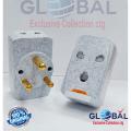 3 pin round plug,15 amp Multi Plug 15A 3-Pin Universal Socket Conversion Heavy Duty 1pcs. 