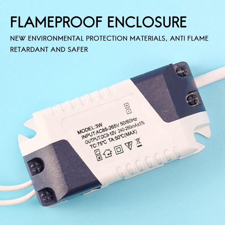 AC%2090-240V%20to%20DC%209-12V%203W%20Constant%20Current%20LED%20Strip%20Power%20Driver%20Transformer%20-%20Image%205