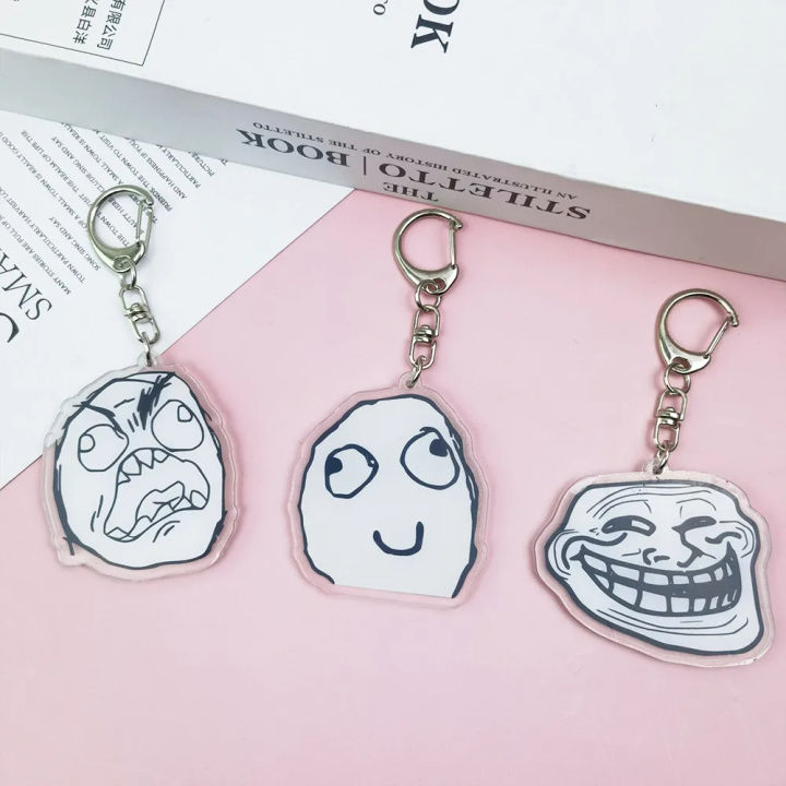 Funny%20TrollFace%20Keychain%20for%20Accessories%20Bag%20NoMeGusta%20Rage%20Face%20ForeverAlone%20Pendant%20Key%20Chain%20Ring%20Keyring%20Jewelry%20Fans%20Gifts%20-%20Image%204