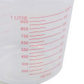 High quality plastic measuring jug large capacity scale cup 250/500/1000ml.