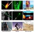 Super Powerful Laser 10 mile Green laser pointer light 532nm visible beam burning focus Green Laser Pointer Pen.