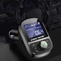 HY29 Bluetooth FM Tran_s_mitter Car MP3 Player 3.1A USB Charger Support EQ Setting Voltmeter TF Card U Disk AUX Out. 