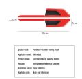 2Pcs Car Reflective Safety Warning Bumper Reflective Strips Anti-Collision Car Stickers. 