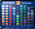 Kalour Professional 72+2 Set of Colored Pencils With Colourless Burnisher and Blender Pencils.