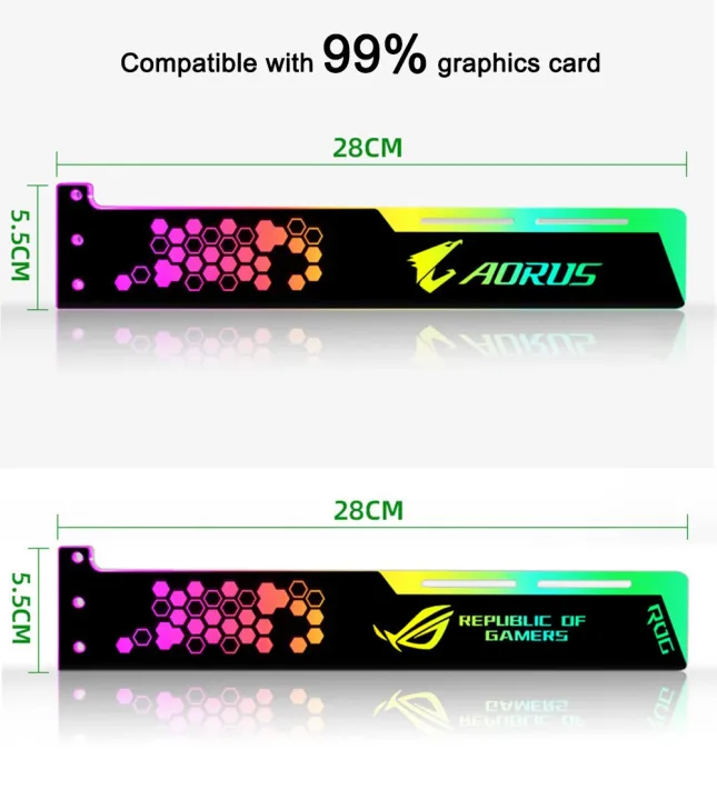 Coolmoon%20RGB%20LED%20Light%20Graphics%20Card%20Brket%2025cm/28cm%205V%20Small%204PIN%20GPU%20Suprt%20VGA%20Holder%20for%20Computer%20Chassis%20PC%20-ROG28CM%20w%20Music%20-%20Image%205