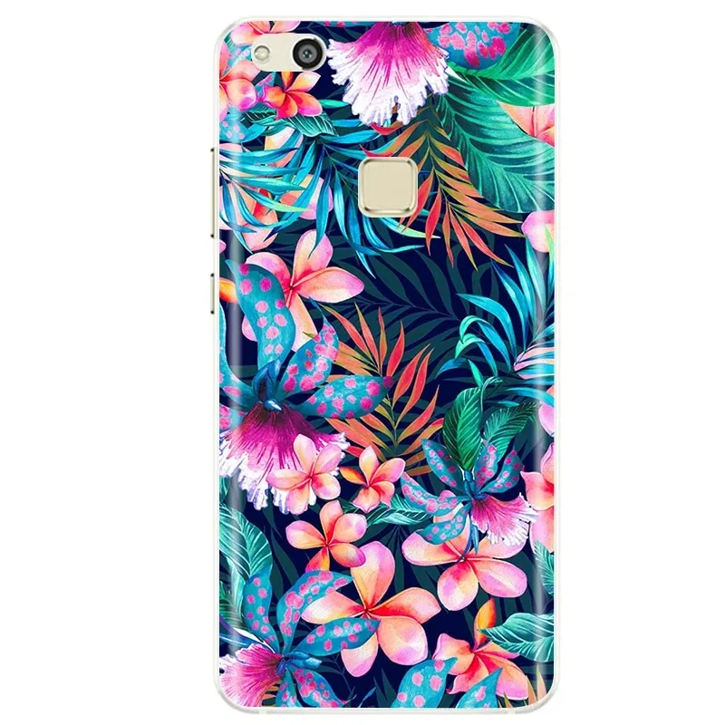Custodia Per Huawei P10 Lite – Portafoglio In Pelle PU Con Stampa Farfalla, Slot Per Carte E Funzione Stand, Viola