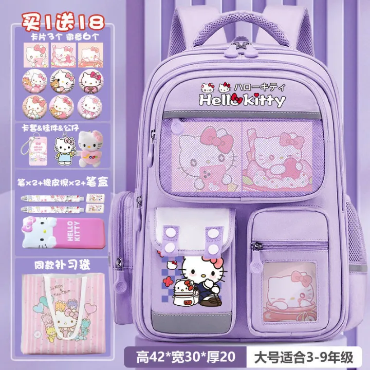 Hello%20Kitty%203-6%20grade%20school%20bag%20for%20elementary%20school%20students%20one,%20three,%20four%20to%20six%20girls%20girls%20girls%20large%20capacity%20children's%20backpack%20-%20Image%207