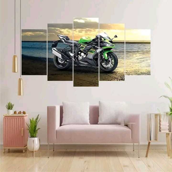5Pcs In 1 Set Wall Canvas printing | Daraz.com.bd