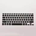【Funny Bunny Toy Store】Silicone Keyboard Skin Cover Case for Macbook Pro 13" 15" Black. 