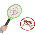 Electronic Mosquito Rechargeable Bat with Bright Led Light Insect Killer Swatter with Charging Cable.