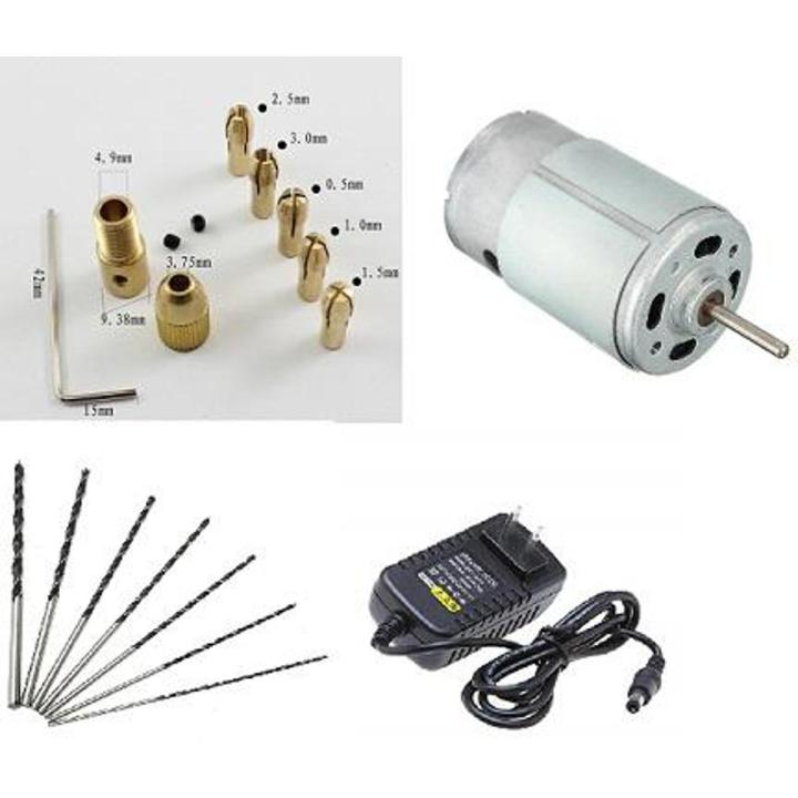 Mini drill machine set