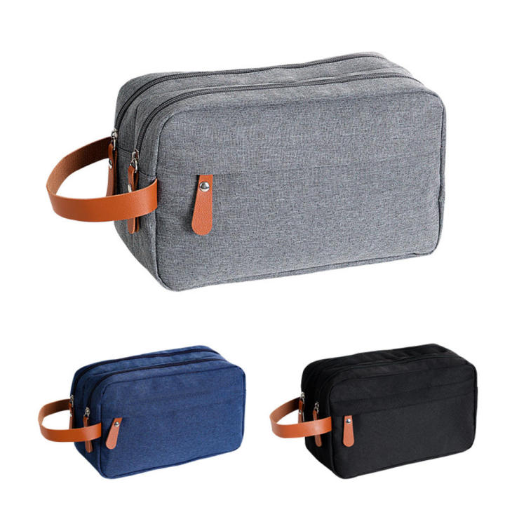 Toiletry Mens Travel Wash Bag Multi-functional Waterproof Large Capacity Mens Hanging Travel for Travel essentials Grooming kit Storage organizer Cosmetic pouch