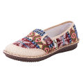 Ethnic Style Woven Embroidery Shoes for Women. 