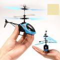 Induction Aircraft Helicopters With Infrared Magic Hand Sensor & Remote Controller Mini USB Rechargeable Helicopter Flying Electric Toys Plane. 