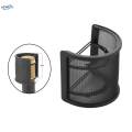 Microphone Filter Handheld Mic U Shape for Live Broadcasting Black without Cotton. 