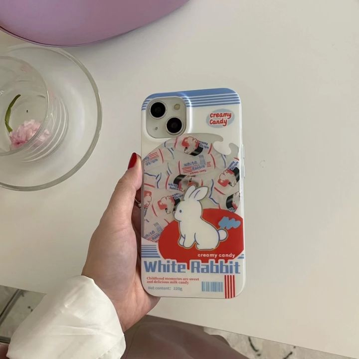 Ins%20White%20Rabbit%20Milk%20Sugar%20Candy%20Creamy%20Sweet%20Phone%20Case%20For%20iPhone%2011%2012%2013%2014%20Pro%20Max%2014Pro%2014ProMax%20Snack%20packaging%20Cover%20Solo%20Yolo%20-%20Image%204