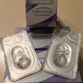 FreshLook Sterling Gray contact lens. 
