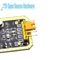 【happy one】CH340G RS232 Update USB To TTL Module Serial Port UFS-HWK STC Dowanloader Programmer Brush Small. 