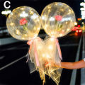 innovative LED Balloon-Rose Luminous product DIY Bouquet Home Decor Bunch A Balloons. 