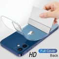 For Apple iphone 14 pro max to 11 Ultra Thin Transparent Hydrogel Film Screen Protector Soft Back Cover Sticker Protector Clear poly For iPhone 11 To 14 Pro max.