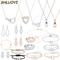 【Beiver Jewelry Store  】2020 fashion jewelry 8-shaped suitable for female girls charming wedding gifts. 