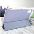Solid Color 3-folding Leather Tablet Case For Honor Pad X9 / X8 Pro. 