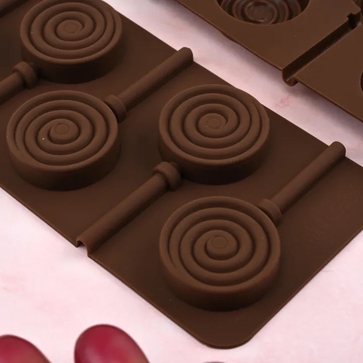 6%20Lollipop%20silicone%20mold%20Versatile%20Flexible%20Silicone%20Chewing%20gum%20mold%20Easy%20to%20clean%20Marzipan%20mold%20for%20Baking%20Candy%20making%20Pastry%20decorating%20Kitchen%20tool%20Home%20baking%20enthusiasts%20-%20Image%202