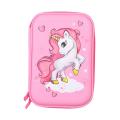 3D Unicorn Pencil case School cute pencil box EVA hard shell pen case Girls pencil bag Student pen bag Cartoon kawaii stationery. 