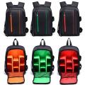 Digital Photography Backpack, Shockproof Waterproof DSLR Camera Accessories Storage Bag,(Small) 26*34*16cm. 