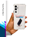 For Tecno Pova Neo 2 - USG Premium Silicone Case Crystal Clear Soft TPU Ultra-Thin Transparent Flexible Protective Mobile Phone Back Cover. 