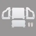 High Quality PVC Tarpaulin Double Layer Wall Mounted Shelf Stand for Wifi Modem Router.