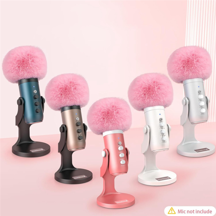 Mic%20Foam%20Cover%20for%20Blue%20Microphone%20for%20Sound%20K66%20Pink%20-%20Image%207