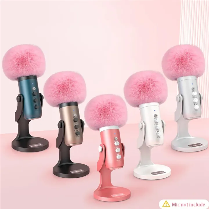 Mic%20Foam%20Cover%20for%20Blue%20Microphone%20for%20Sound%20K66%20Pink%20-%20Image%207