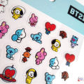 BTS BT21 Cute Cartoon Stickers - KPOP BTS Stickers.