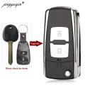 Remote Modified Flip Car Key Case Shell For Hyundai H1 Bus I10 Avante Elantra Yuedong for Kia Carens Sedona No Holder. 