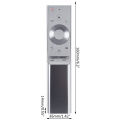 Smart Remote Control for Samsung TV BN59-01274A BN59-01272A Air Mouse 2.4G+ Infrared Remote Control Built-in Gyroscope.