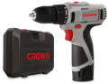 CROWN 12V Cordless Drill and screwdriver 12V (Lithium-ion, 1.5Ah), Model: CT21053 - Kings Trading. 
