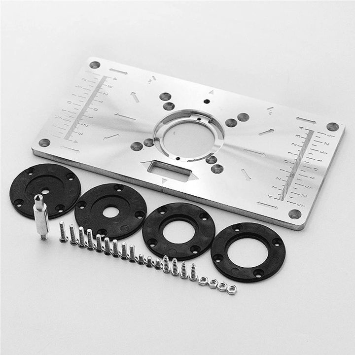 Aluminum Router Desktop Insert Board Table Woodworking Table B | Daraz ...