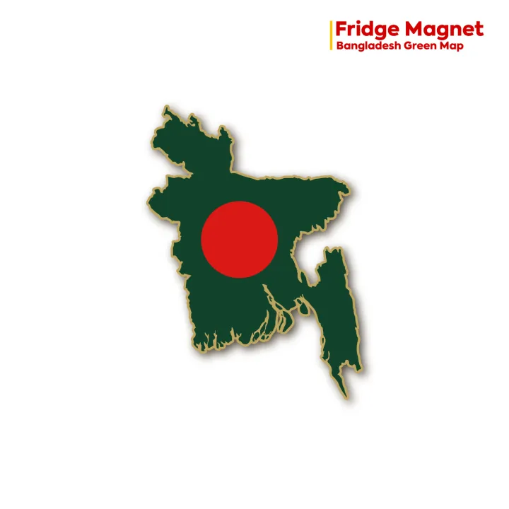 Fridge%20Magnet%20Acrylic%20Bangladesh%20Green%20Map%20-%20Image%203