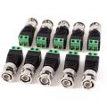 Video Balun 10pcs (Five Pair) 50 mtr Working Distance Connector for CCTV Camera CAT5 / Cat6 UTP 1MP / 2MP / 3MP /4 MP. 