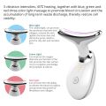 EMS Thermal Neck Lifting and Tighten Massager Electric Microcurrent Wrinkle Remover LED Photon Face Beauty Device for Woman. 