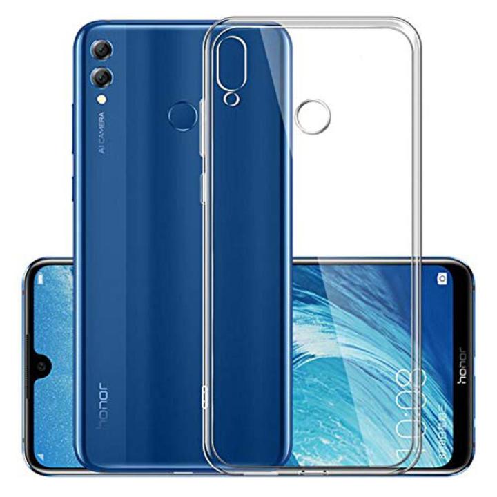 Back Case For Huawei Y9 2019 Transparent Cover Tpu Back Case