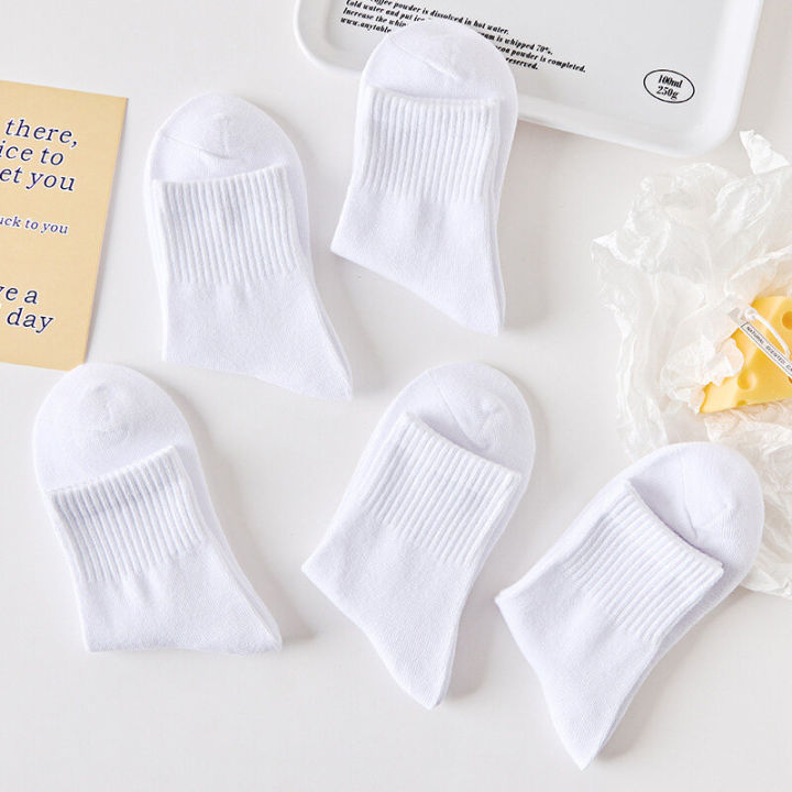 I%20LOVE%20DADDY&MUMMY%20Korean%20Thick%20Cotton%20White%20Baby%20Socks%20for%20Boys%20Girls%20Breathable%20Over%203%20Years%20Infant%20Toddler%20Middle%20Tube%20Sock%20Sweat-Absorbing%20Kids%20Sports%20Socks%20-%20Image%202