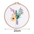 Embroidery Kit with Pattern for Beginners, Kits. 