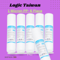 Water filter 5 Piece Sediment Filter PP(1 Micron )-Logic Taiwan Or Kit. 