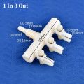 Aquarium Air Splitter Valve Fish Tank Air Pump Flow Splitter Distributor Pump Valve Tap Lever Control Switch Valves Accessories. 