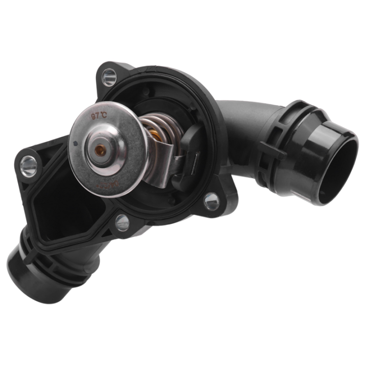 thumbnail image 2 of Upgraded Aluminum Thermostat Housing Kit For BMW E46 E39 325i 330i 525i 530i X5 X3 Z4 2 of 5