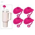 【Prime deal】 4x Straw Covers Cap Creative Straw Dust Plug for Hiking.