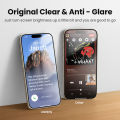 UGREEN 2PCS Privacy Screen Protector for iPhone 15 Pro Max Anti-Spy Tempered Glass Screen Protector Easy Installation Frame. 